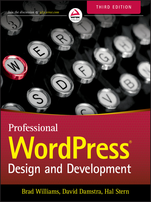 Title details for Professional WordPress by Brad Williams - Available